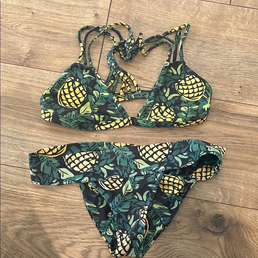 Tropical Pineapple Bikini Set - image 1